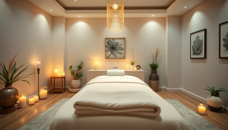 편안한 색상과 조명의 아늑한 마사지 스파룸으로, 휴식과 평온을 초대합니다.